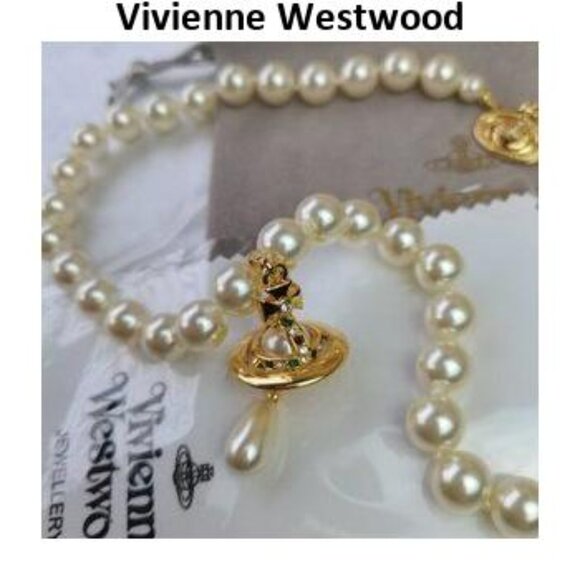 💖Vivienne Westwood Double Layer Pearl Magnetically Absorbing - Picture 4 of 5